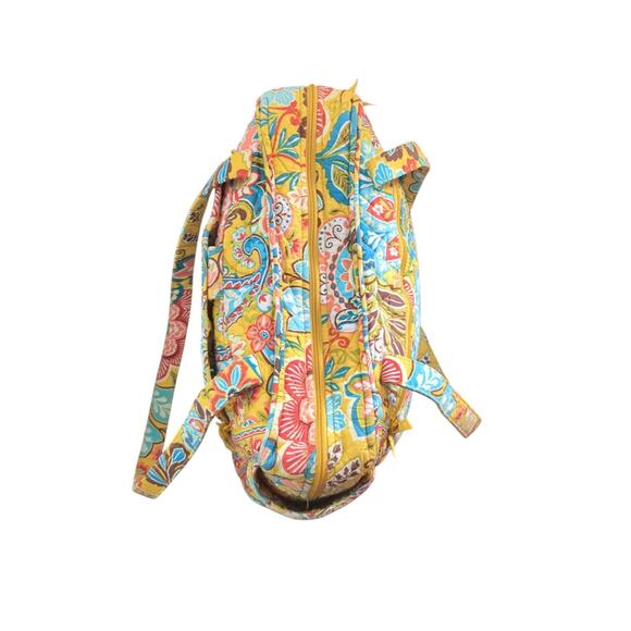 Vera Bradley Large Baby Diaper Bag Cotton Provencal Retired Pre-Owned - Picture 2 of 9